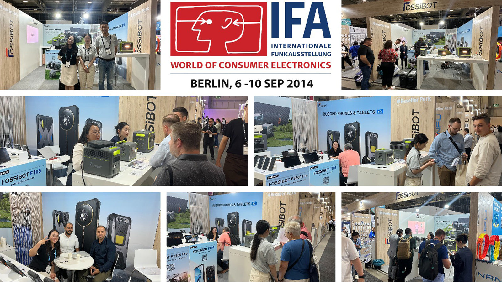 FOSSiBOT Demonstrates Excellent Products at IFA Berlin 2024